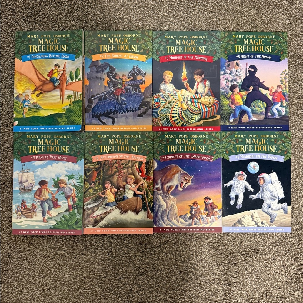 Magic Tree House Book Set 1-8